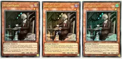 3 x DUOV-EN065 Wightmare - Ultra Rare 1st Edition Near Mint YuGiOh Card - Image 1