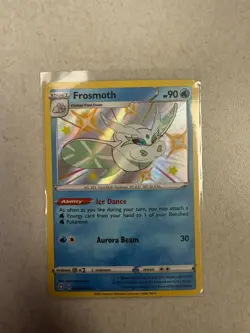 Frosmoth SV034/SV122 Shiny Holo Rare Shining Fates: Shiny Vault Pokemon Card - Image 1