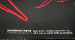 Pokemon Moltres Team Rocket Trading Card Game Standard Playmat Black Red - Image 4