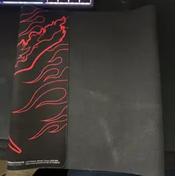 Pokemon Moltres Team Rocket Trading Card Game Standard Playmat Black Red - Image 5