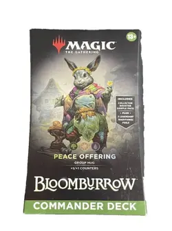 Bloomburrow Commander Deck - Peace Offering MTG Brand New Sealed - Image 1
