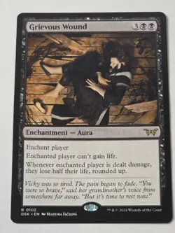MTG - Grievous Wound - Duskmourn: House of Horror - Image 1