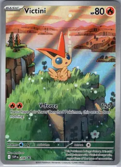 Victini 208 SV: Scarlet & Violet Promo Cards - Pokemon Card - NM - Image 1