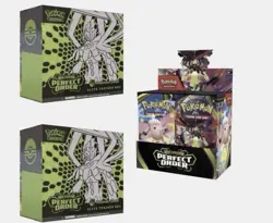 Perfect Order 2 Pokemon Center ETB AND 1 Booster Box In Hand Elite Trainer Box - Image 2