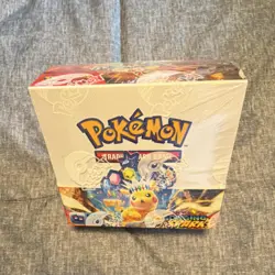Pokemon Scarlet & Violet Surging Sparks Booster Box Pikachu Latias English 2024 - Image 1