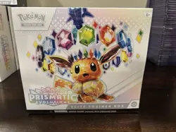 Pokemon TCG Scarlet & Violet Prismatic Evolutions Elite Trainer Box ETB b - Image 1
