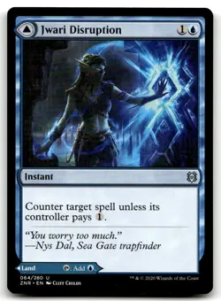 MTG Jwari Disruption U Zendikar Rising 64 LP - Image 1