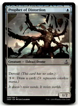 MTG Prophet of Distortion U Oath of the Gatewatch 46 LP - Image 1