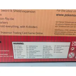 Pokemon Sword & Shield Base Elite Trainer Box Zacian Factory Sealed - Image 3