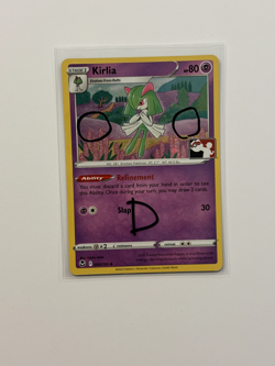 2X SWIRL Kirlia Cosmos Holo Pokemon Prize Pack Series 3 NM 068/195 FAST SHIP D - Image 1