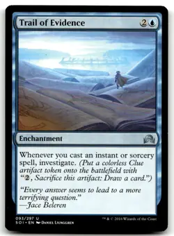 MTG Trail of Evidence U Shadows over Innistrad 93 LP - Image 1