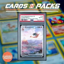 Carte Pokemon Dracaufeu ex 199/165 EV3.5 151 PSA 8 ✨ - Image 1