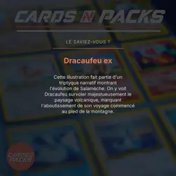 Carte Pokemon Dracaufeu ex 199/165 EV3.5 151 PSA 8 ✨ - Image 4