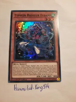 Yu-Gi-Oh ! Typhon radieux Eldam DOOD-FR013 Super rare - Image 1