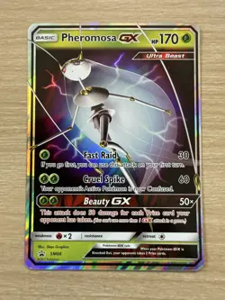 Pheromosa GX - SM66 - Pokemon Sun & Moon Promo Ultra Rare Card - NM / M - Image 1