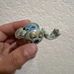 BAKUGAN Serpenoid B2 500g Gray Haos BATTLE BRAWLERS Rare NO CARD - Image 1