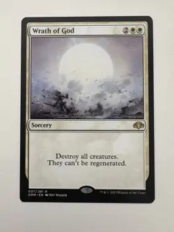 Wrath of God MTG Magic the Gathering Card NM Near Mint DMR - Image 1