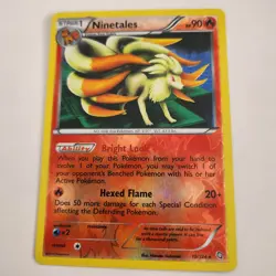 Pokemon TCG · Ninetales 19/124 · Rev Holo Rare · B&W Dragons Exalted (2012) NM - Image 1