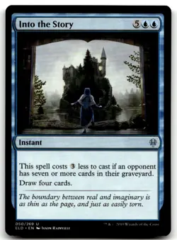 MTG Into the Story U Throne of Eldraine 50 LP - Image 1