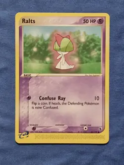 NM Ralts 66/109 EX Ruby & Sapphire Common Pokemon Card - Image 1
