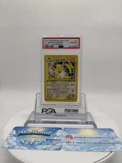 💎LT. Surge's Raichu 1st Edition PSA 10 #11 📈 Holo Surges Gym Challenge Pokemon - Image 1