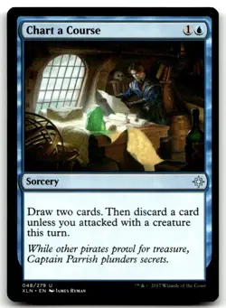 MTG Chart a Course U Ixalan 48 LP - Image 1