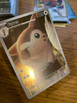 NM! Furret (168/159) Journey Together Illustration Rare Pokemon Card! - Image 3