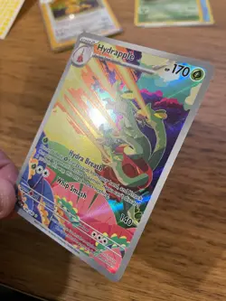 NM! Hydrapple (188/182) Destined Rivals Illustration Rare Pokemon Card! - Image 4