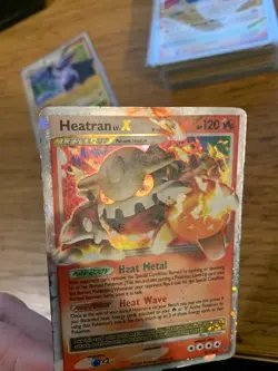 HP! Heatran LV.X (97/100) Stormfront Holo Rare Pokemon Card! FAST P&P! - Image 3