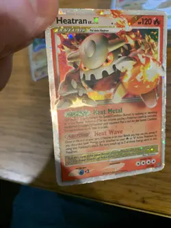 HP! Heatran LV.X (97/100) Stormfront Holo Rare Pokemon Card! FAST P&P! - Image 4