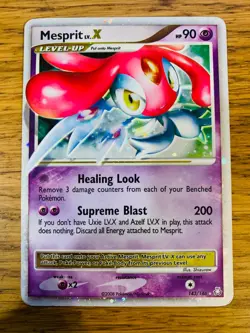 LP! Mesprit LV.X (143/146) Legends Awakened Holo Rare Pokemon Card! FAST P&P! - Image 1