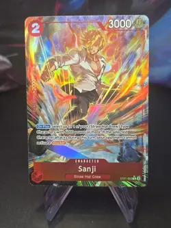 Sanji Parallel ST21-003 Starter Deck EX: Gear 5 English One Piece Alt Full Art - Image 1