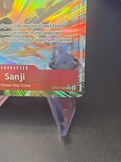 Sanji Parallel ST21-003 Starter Deck EX: Gear 5 English One Piece Alt Full Art - Image 5