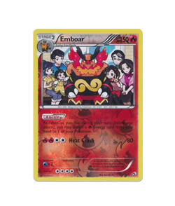 Emboar 27/113 Reverse Holo Legendary Treasures Pokemon Card NM - Image 1
