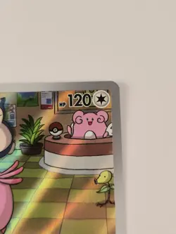 Pokemon Chansey TCG Holo Illustration Card 187/167 Twilight Masquerade Rare LP - Image 3