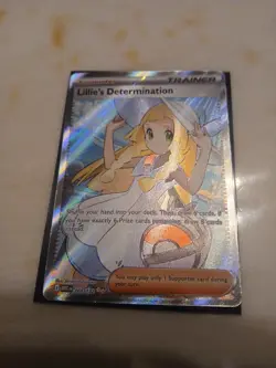 Lillie's Determination 169/132 Secret Rare Mega Evolution Card - Image 1