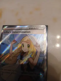 Lillie's Determination 169/132 Secret Rare Mega Evolution Card - Image 2