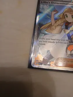 Lillie's Determination 169/132 Secret Rare Mega Evolution Card - Image 4
