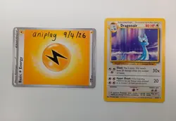 Dragonair 18/102 Rare Base Set Unlimited LP Pokemon Card - Image 1