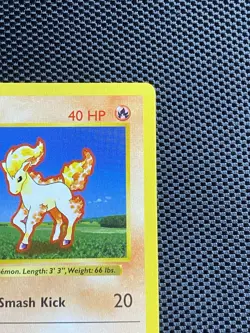 Pokemon Card - Ponyta 1st Edition Base Set Shadowless 60/102 LP/NM - Image 3