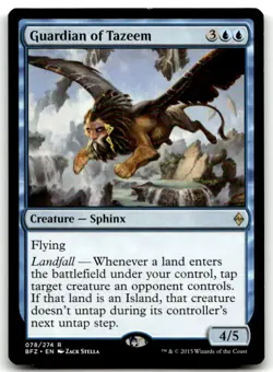 MTG Guardian of Tazeem R Battle for Zendikar 78 LP - Image 1