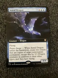 Magic MTG - Astral Dragon (Extended Art) - Commander Legends Baldur's Gate - Image 1