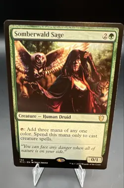Somberwald Sage Commander: Innistrad: Midnight Hunt Regular - Image 1