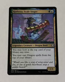 MTG Korlessa, Scale Singer - Commander Legends: Battle for Baldur's Gate NM - Image 1