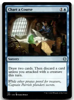 MTG Chart a Course U Jumpstart 142 LP - Image 1