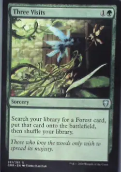 Three Visits - Commander Legends: #261, Magic: The Gathering Lp C283 - Image 1