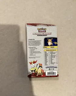 Pokemon XY Breakthrough Burning Spark Theme Deck [Raichu] - Image 2