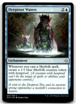 MTG Deeproot Waters U Ixalan 51 LP - Image 1