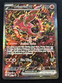 ORICORIO EX 024 HOLO PROMO ME: MEGA EVOLUTION PROMO POKEMON HOLO - Image 1