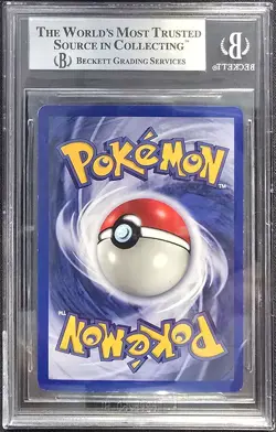 *CHIPPED* 1999 POKEMON BASE 1ST EDITION #16 THICK STAMP ZAPDOS HOLO BGS 8.5 - Image 2